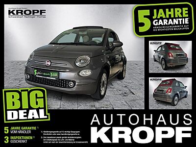 Fiat 500 Cabrio 1.2 8V S&S Lounge Pano+SD+LM+PDC+AUT
