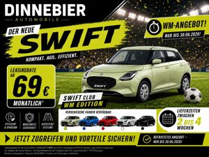 Suzuki Swift "Club" WM-Edition inkl. Navi u.v.m. bild 1
