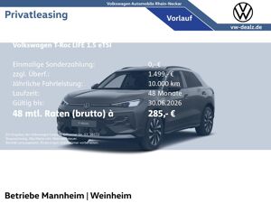 Volkswagen T-Roc Life 1.5 eTSI DSG Klima PDC Allwetter bild 1