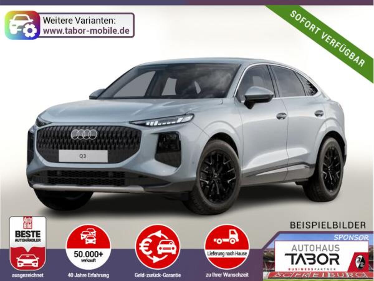 Audi Q3 Sportb neuMod Tech LED+ KlimaP Keyl ACC PrivG bild