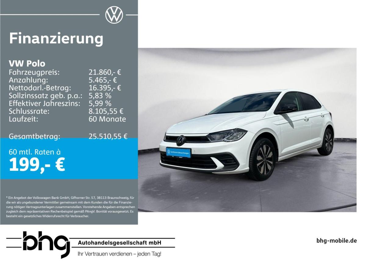 Volkswagen Polo 1.0 TSI Navi AHK Assist ACC Kamera Sitzhzg bild