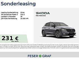 Skoda Fabia Monte Carlo 1,0 TSI *KAM*SMART-LINK* Skoda Fabia Monte Carlo 1,0 TSI *KAM*SMART-LINK*