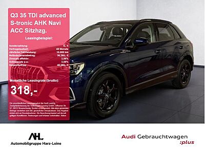 Audi Q3 35 TDI advanced S-tronic AHK Navi ACC Sitzhzg.