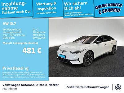 Volkswagen ID.7 Pro GAR 2030 Navi AHK Kamera uvm