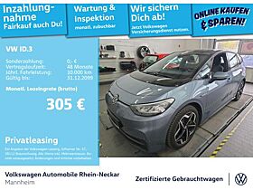 Volkswagen ID.3 Pro Navi PDC LED uvm Volkswagen ID.3 Pro Navi PDC LED uvm