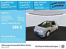 Volkswagen ID.3 Pro Performance Navi PDC LED uvm Volkswagen ID.3 Pro Performance Navi PDC LED uvm