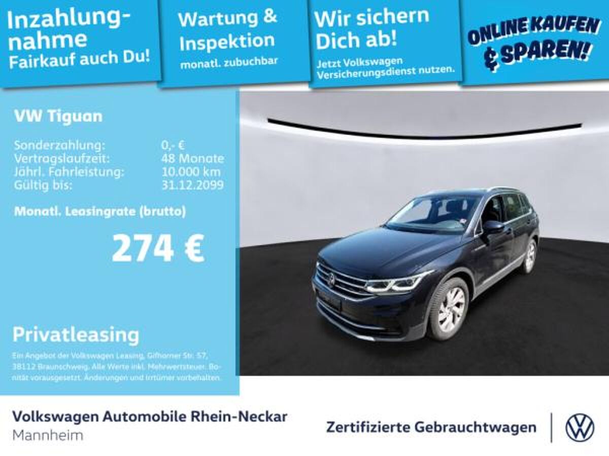 Volkswagen Tiguan 1.5 TSI Elegance DSG Navi AHK Kamera uvm bild