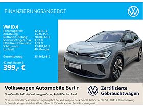Volkswagen ID.4 GTX 220/77 Climatronic Navi LED SHZ ACC Volkswagen ID.4 GTX 220/77 Climatronic Navi LED SHZ ACC