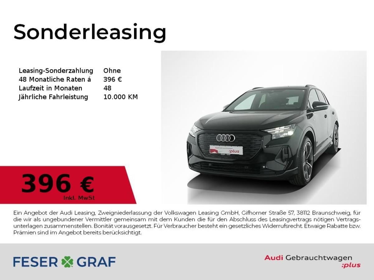 Audi Q4 e-tron 40 S line Int/HuD/AHK/360°/ACC/21 bild