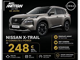 Nissan X-Trail Nissan X-Trail e-POWER N-Connecta | 204 PS | Winterpaket| Leder| 248€ Leasing Nissan X-Trail Nissan X-Trail e-POWER N-Connecta | 204 PS | Winterpaket| Leder| 248€ Leasing