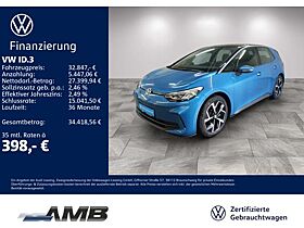 Volkswagen ID.3 Pure LED/ACC/Nav/Sitzhz/RFK/bis1.2031Garantie Volkswagen ID.3 Pure LED/ACC/Nav/Sitzhz/RFK/bis1.2031Garantie