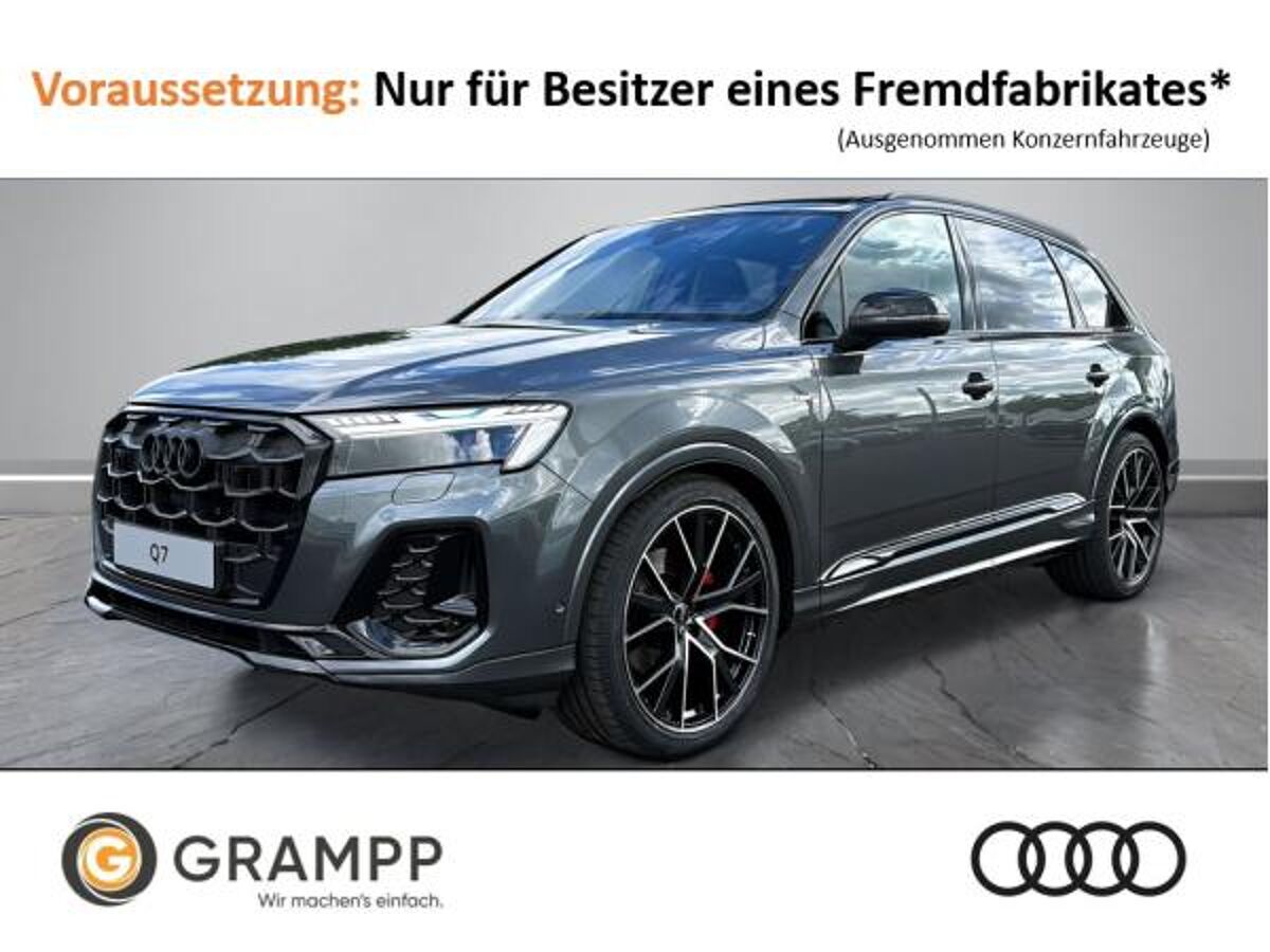 Audi Q7 50 TDI quattro  S line business + B&O + 22 ZOLL + AHK + HUD + MATRIX  + ACC + CARBON bild