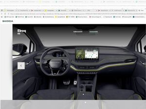 Skoda Elroq Skoda Elroq RS 4x4 *PRIVAT*SOFORT*0,25%* l 360 l AHK l CANTON l HUD l MATRIX l WÄPU bild 3