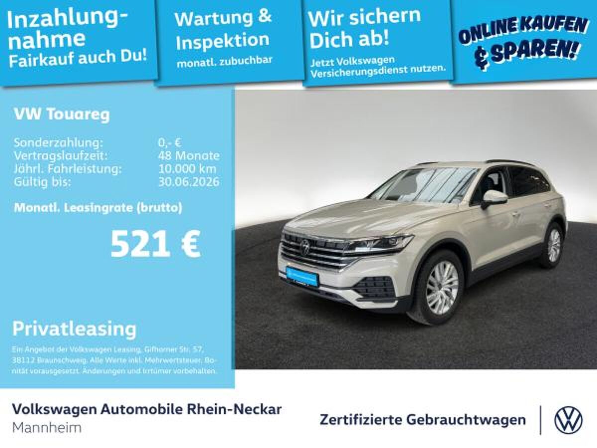 Volkswagen Touareg 3.0 TDI 4Motion Navi AHK Kamera uvm bild