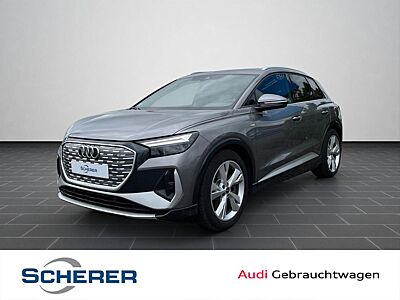 Audi Q4 e-tron 82 kWh *S-Line* Pano AHK Navi RFK SHZ SOH 98%