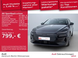 Audi A6 e-tron Sportback QUA*MEMORY*AHK*MARTIX*ASG** bild 2