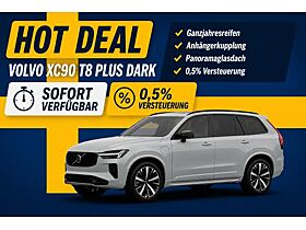 Volvo XC90 T8 PHEV AWD Plus Dark *Allwetter+AHK+HUD+PANO+sofort verfügbar*🔵🟡