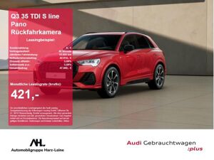 Audi Q3 35 TDI S line Pano Rückfahrkamera ACC AHK AUT bild 1