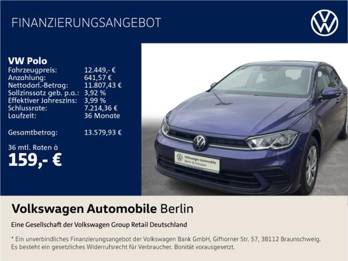 Volkswagen Polo 1.0 TSI Life Climatronic LED SHZ PDC bild