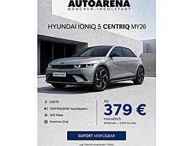 Hyundai IONIQ 5 (229 PS) CENTRIQ BOSE Soundsystem, LED-Paket Hyundai IONIQ 5 (229 PS) CENTRIQ BOSE Soundsystem, LED-Paket