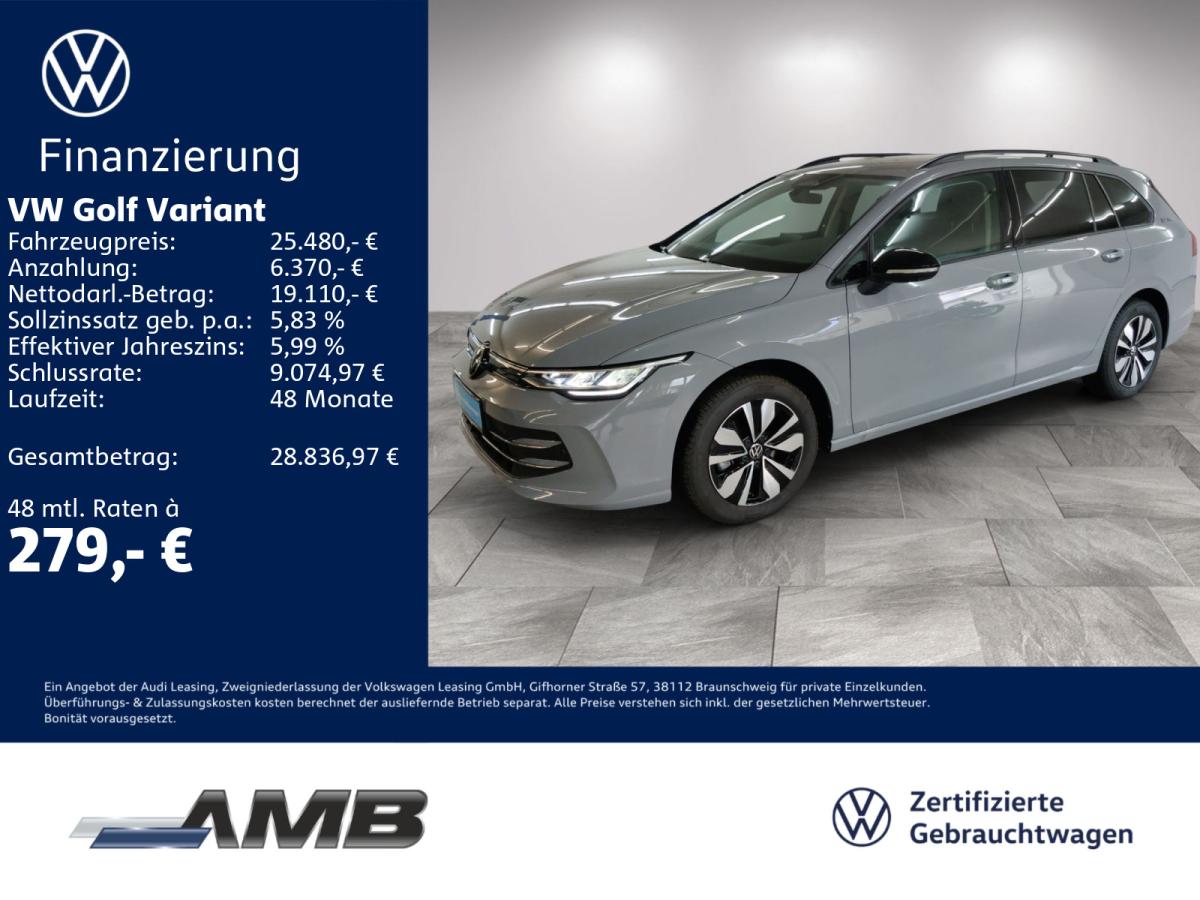 Volkswagen Golf Variant Goal 1.5 TSI AHK/Standhzg/10.30Garantie bild