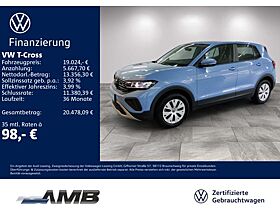 Volkswagen T-Cross 1.0 TSI LED/digi.C/Sitzhzg/bis08.2030Garantie Volkswagen T-Cross 1.0 TSI LED/digi.C/Sitzhzg/bis08.2030Garantie
