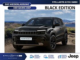 Jeep Avenger BLACK EDITION - 1.2 T3 48V e-Hybrid 81 kW Jeep Avenger BLACK EDITION - 1.2 T3 48V e-Hybrid 81 kW