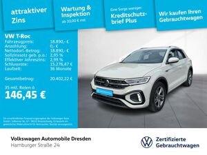 Volkswagen T-Roc R-Line 1.0 TSI LED+ ACC APP PDC PARKASSIST bild 5