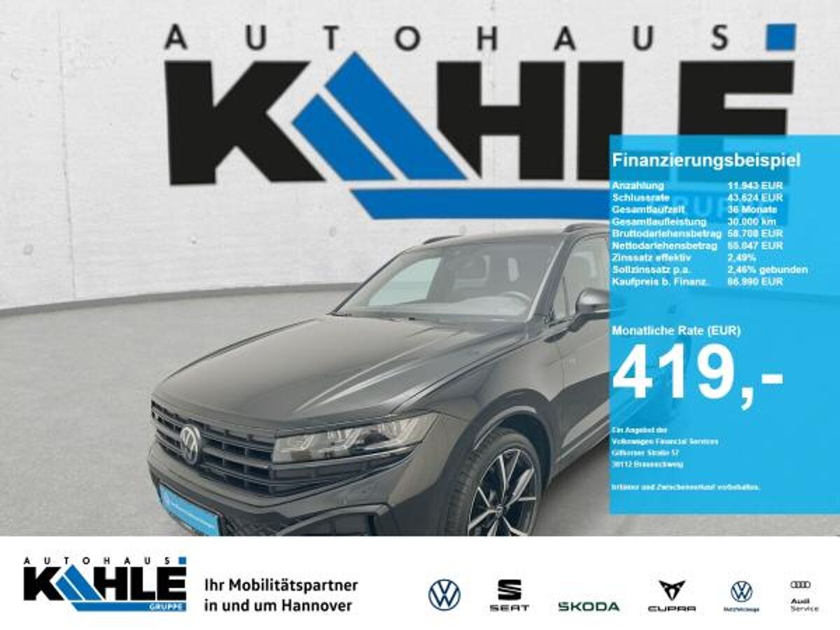 Volkswagen Touareg 3.0 TDI 4Motion Tiptronic R-Line Black bild