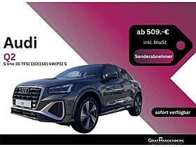 Audi Q2 S line 35 TFSI  *sofort verfügbar* nur für Sonderabnehmer (Ärzte, Notare, Rechtsanwälte, Steuerberat