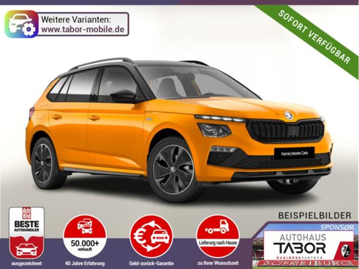 Skoda Kamiq MonteC Pano Matrix Kam SHZ Kessy SunS 17Z bild