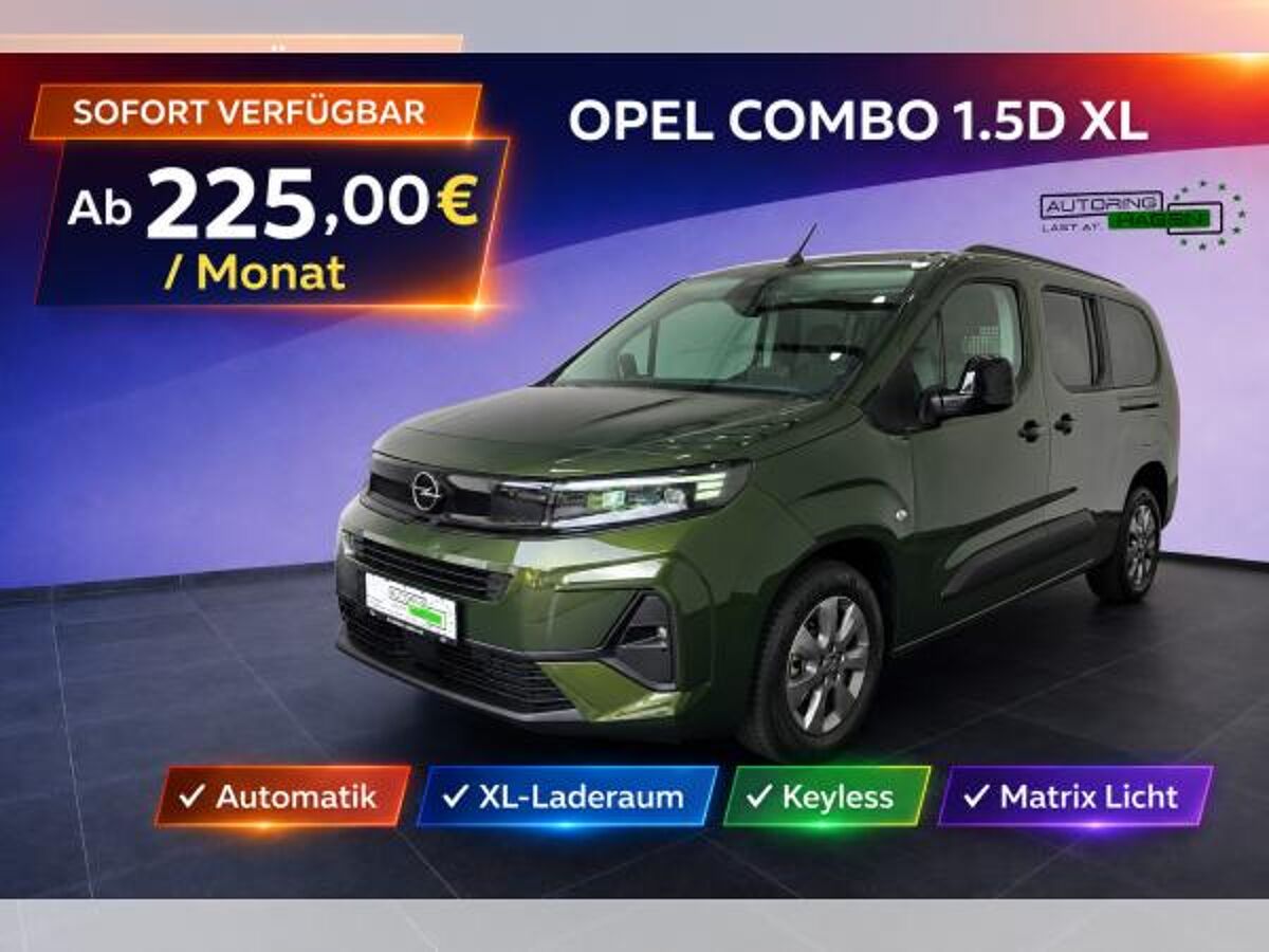 Opel Combo 1.5 D Edition Automatik XL 5-Sitze|Navi|Kamera|Matrix bild