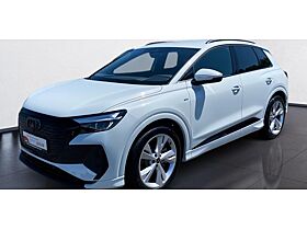 Audi Q4 e-tron 45 quattro S line Navi LED GRA Optik schwarz plus