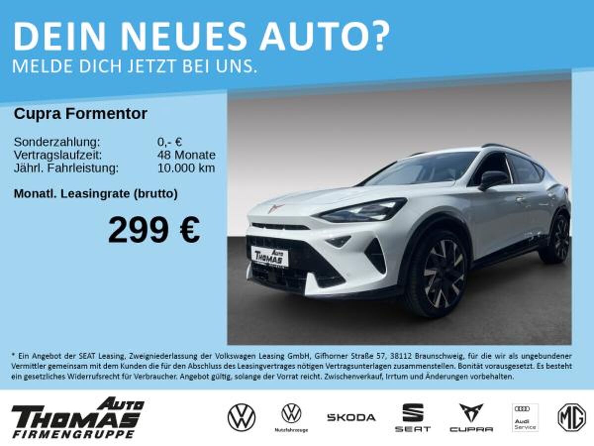 Cupra Formentor 1.5 eTSI DSG SENNHEISER+AHK *KEINE BEREITSTELLUNGSKOSTEN* bild
