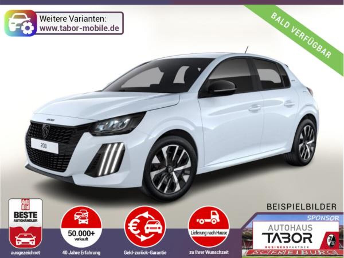Peugeot 208 Style SHZ LED PDC Temp CarP/AndroidA Klima bild