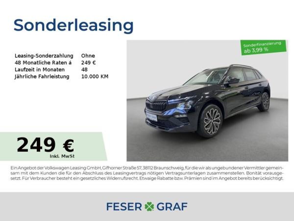 Skoda Kamiq Selection 1,0 TSI DSG *RFK SHZ AHKNAVI* bild