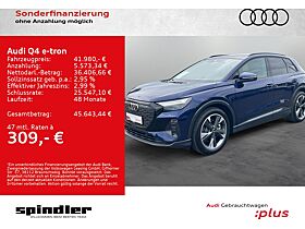 Audi Q4 e-tron advanced 45/ Standklima, LED, AHK, ACC Audi Q4 e-tron advanced 45/ Standklima, LED, AHK, ACC
