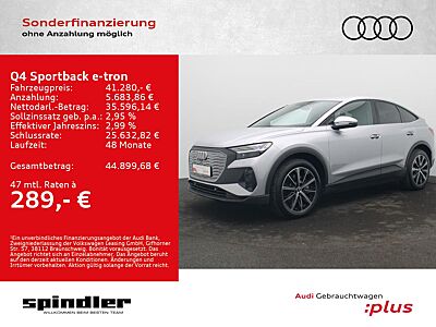 Audi Q4 e-tron Q4 Sportback e-tron 40 / Matrix, Standklima, HuD