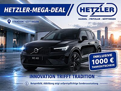 Volvo XC40 🔥 HETZLER-MEGA-DEAL 🔥B3 Ultra Black Edition *inkl. 1000€ Tankgutschein*