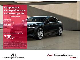 Audi A6 e-tron A6 Sportback e-tron performance Luftfederung LED Audi A6 e-tron A6 Sportback e-tron performance Luftfederung LED