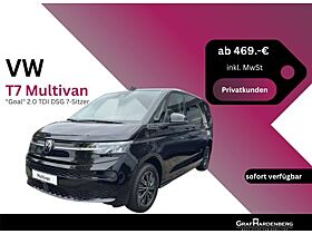 Volkswagen T7 Multivan "Goal" 2.0 TDI DSG 7-Sitzer AHK *sofort verfügbar*