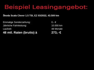 Skoda Scala Clever 1.5 TSI DSG / Navi, SmartLink, LED bild 7