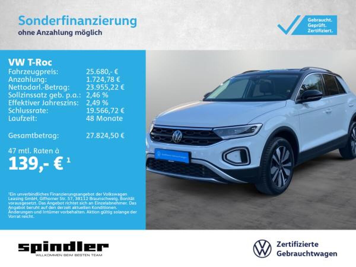 Volkswagen T-Roc Goal 2.0TDI DSG/ ParkAssi, Navi, LED+, AHK bild