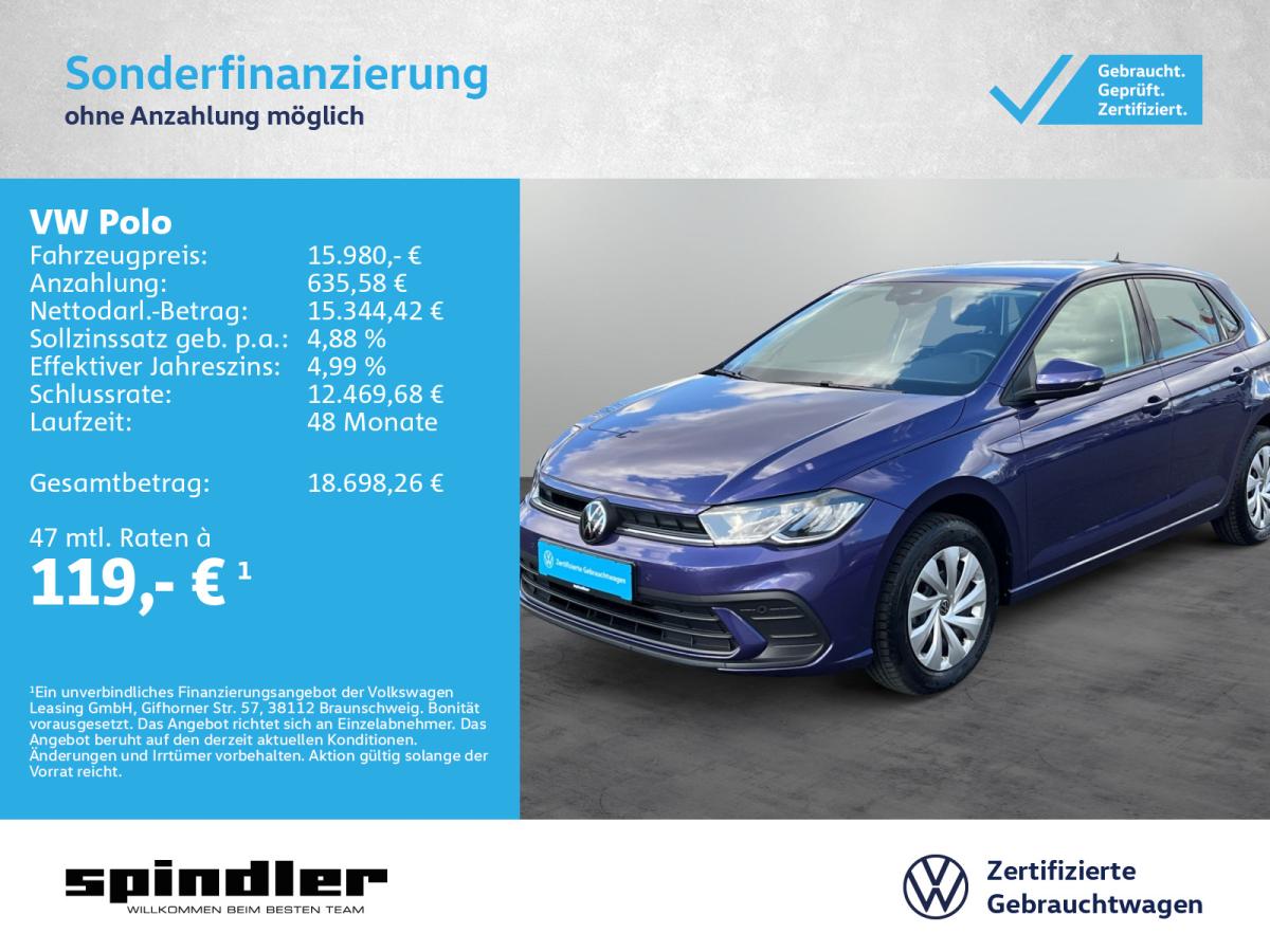 Volkswagen Polo Life 1.0/ CarPlay, Bluetooth, LED, SHZ, PDC bild
