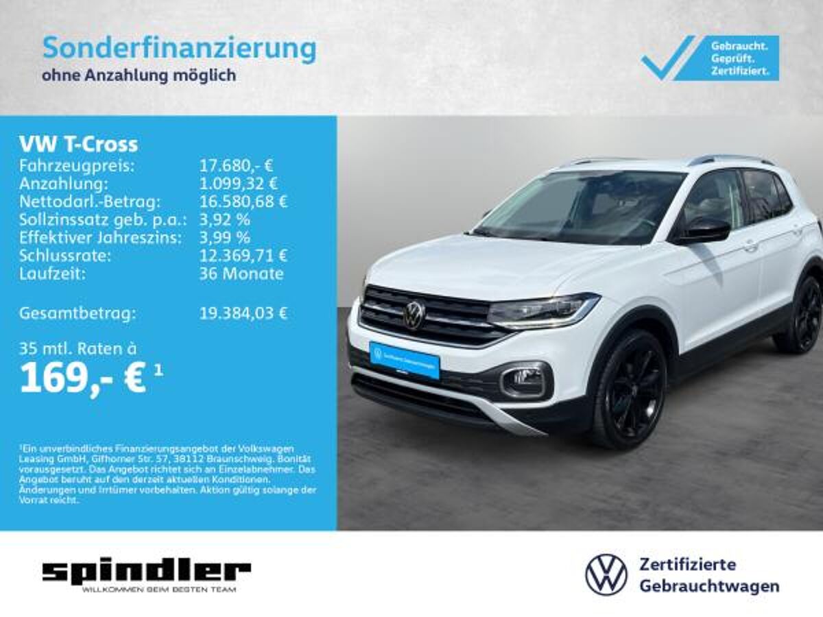 Volkswagen T-Cross Style 1.0 TSI / IQ.Drive, Navi, LED, RFK bild