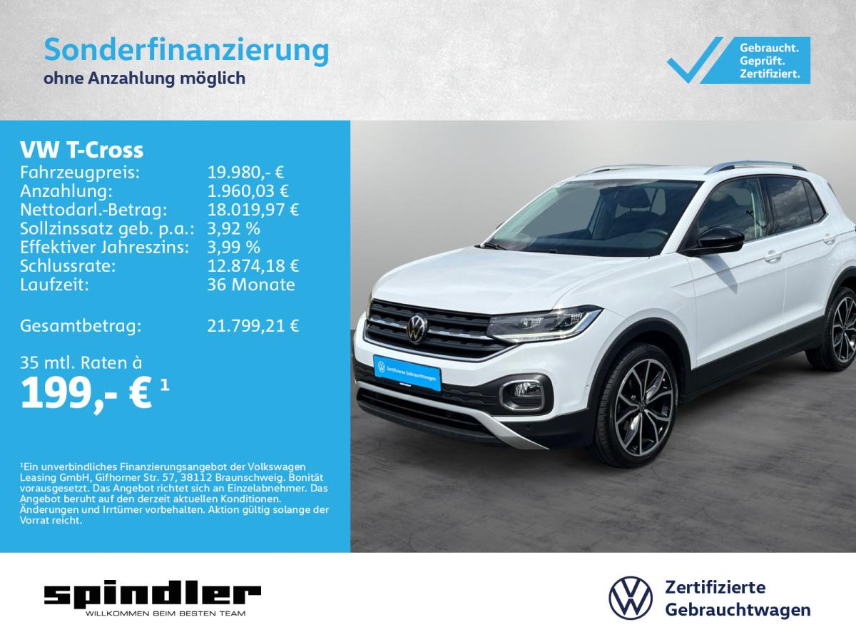 Volkswagen T-Cross Style 1.0 TSI DSG / CarPlay, LED, AHK bild