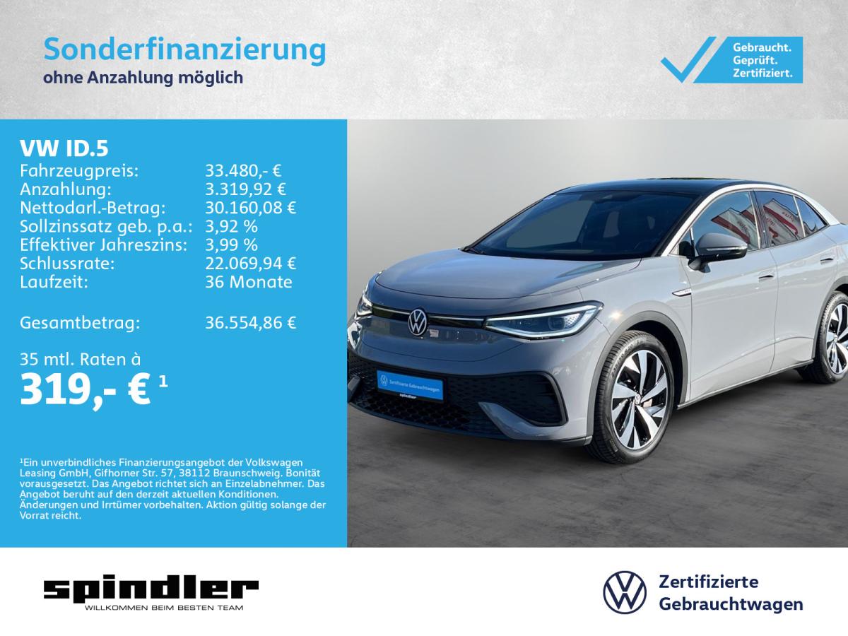 Volkswagen ID.5 Pro/ Matrix, CarPlay, Standklima, 360°, AHK bild