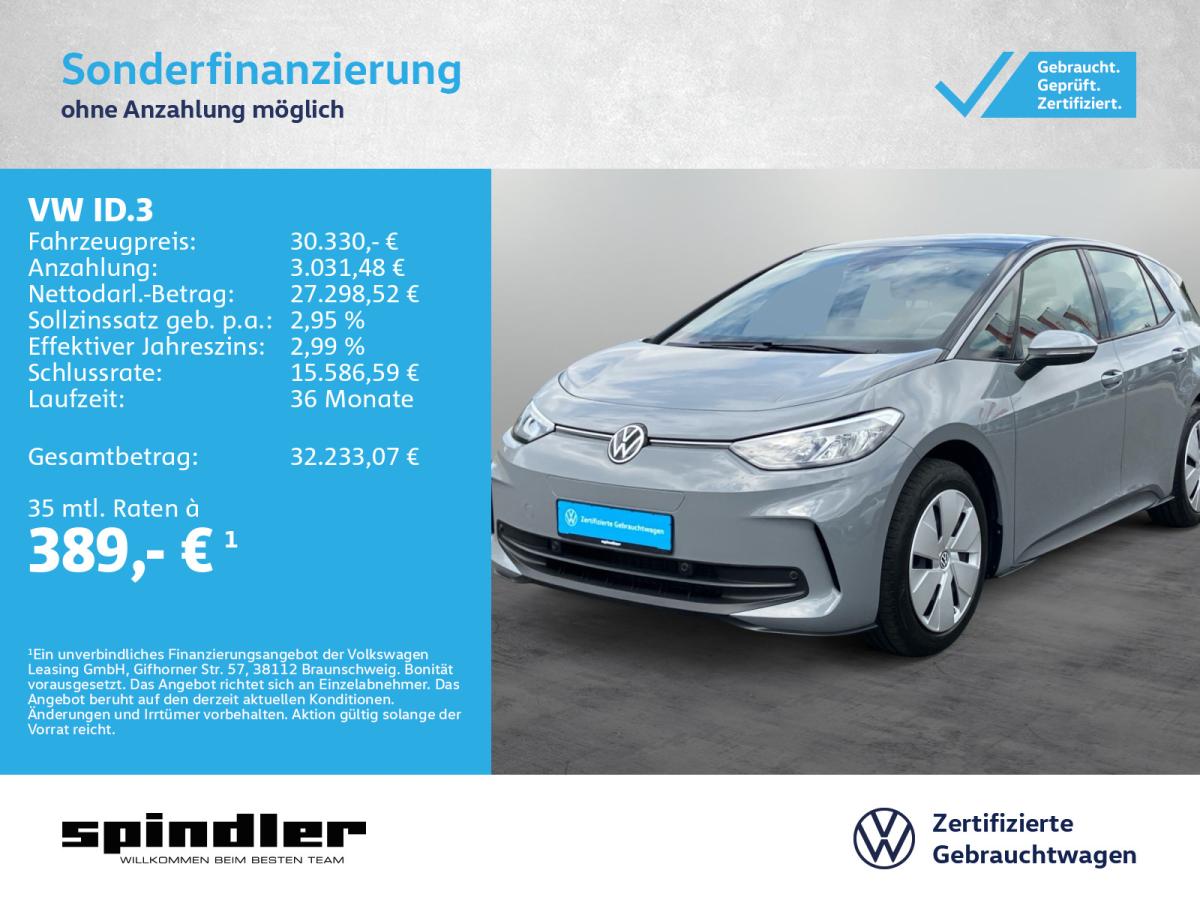 Volkswagen ID.3 Pro / Navi, CarPlay, Standklima, LED, DAB+ bild