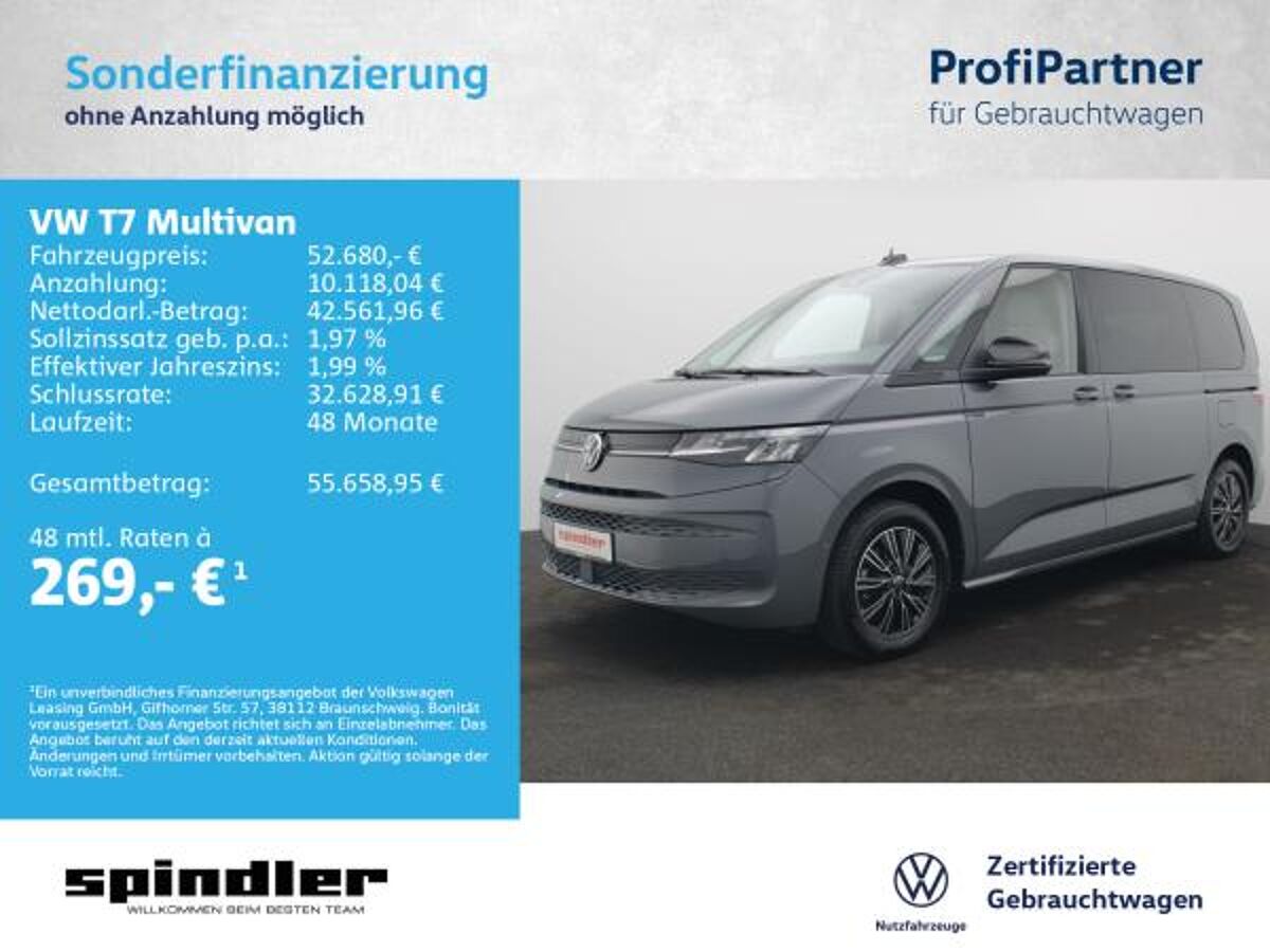 Volkswagen Multivan Life DSG/ Standh, 7Sitze, AHK, LED, RFK bild