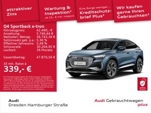 Audi Q4 e-tron Q4 Sportback e-tron 50 quattro S Line Wärmepumpe bild 2